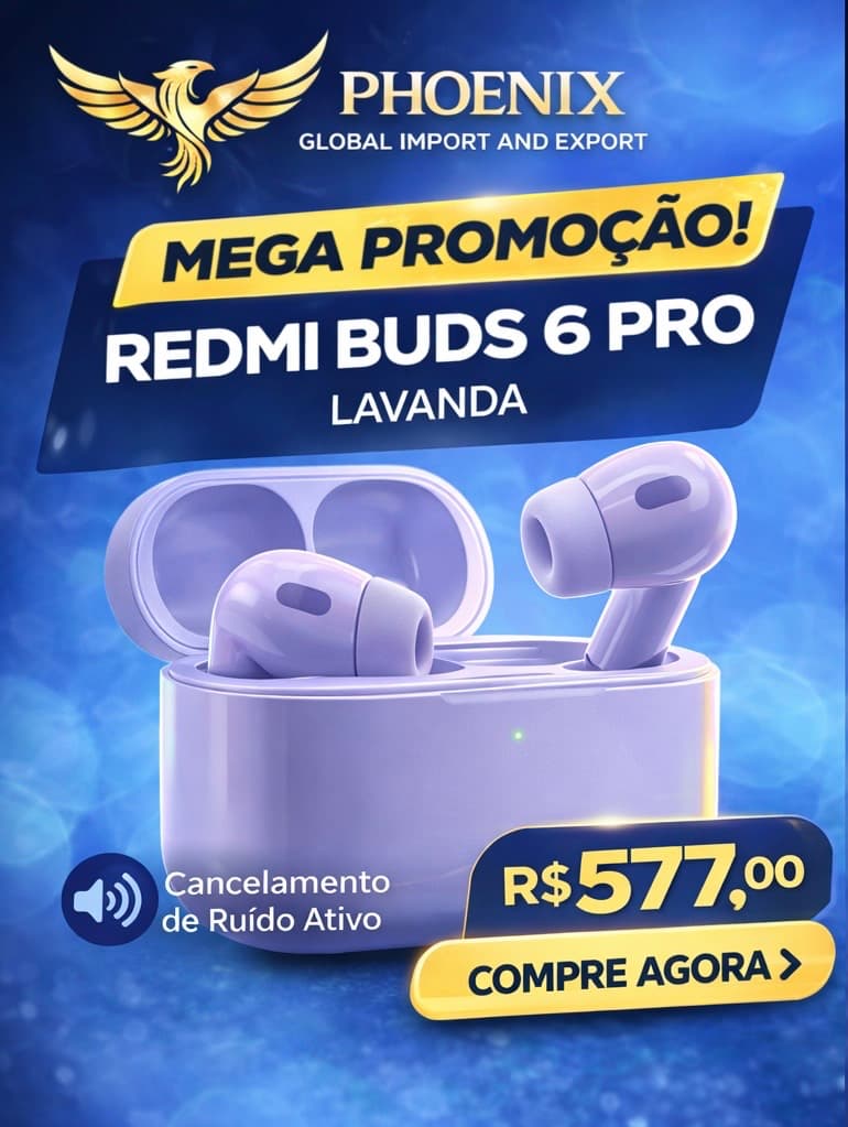 Redmi Buds 6 Pro Lavanda